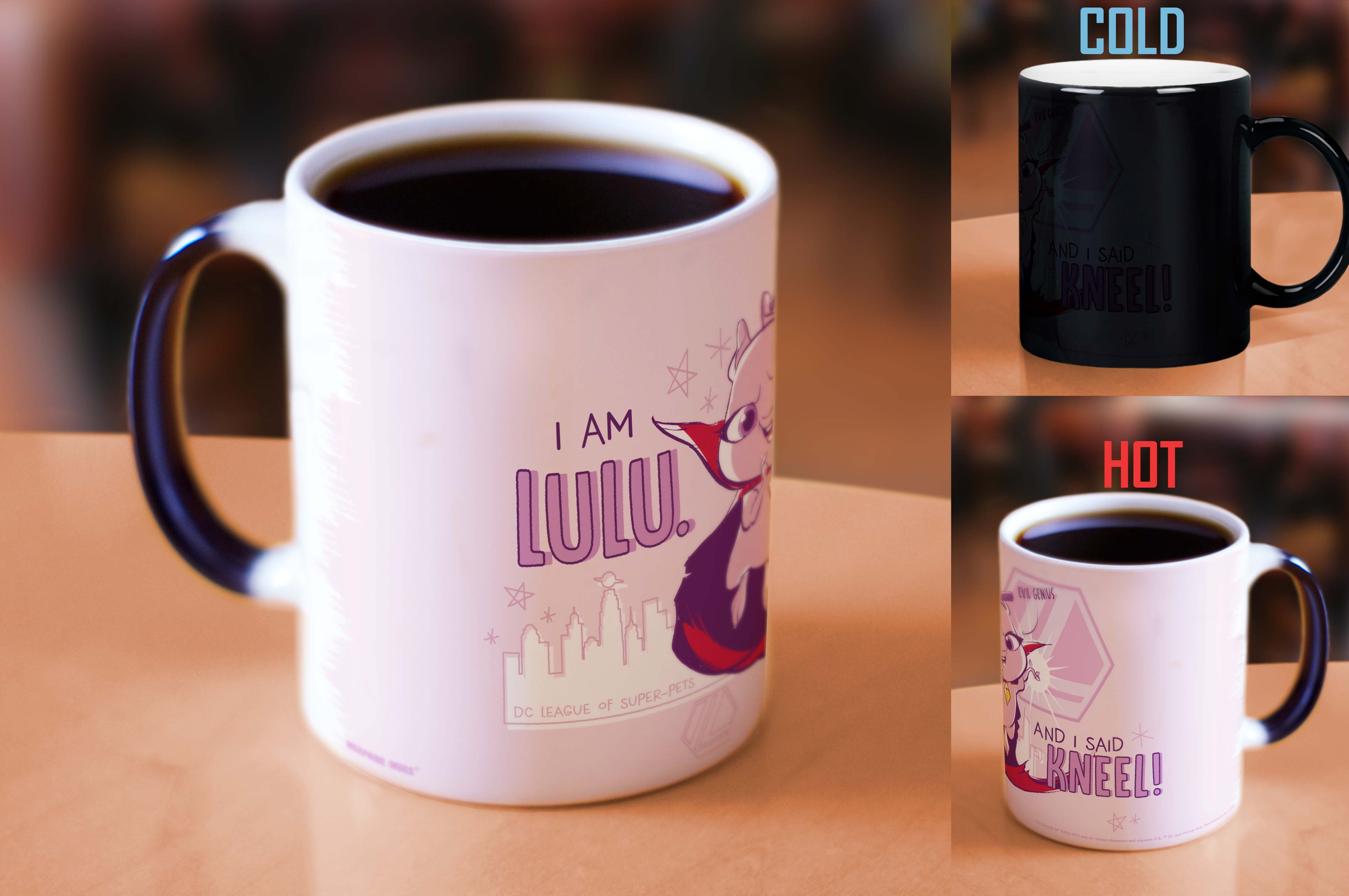 DC League of Super-Pets (I am Lulu) Morphing Mugs®  Heat-Sensitive Mug MMUG1401